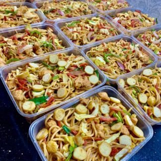 Chicken and Sausage Chowmein