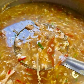 Chicken Hot n Sour Soup (4-5 Servings)