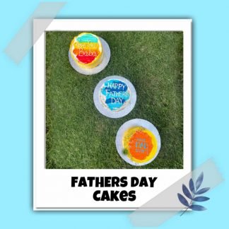 Father's Day 2022 Cake with Custom Message